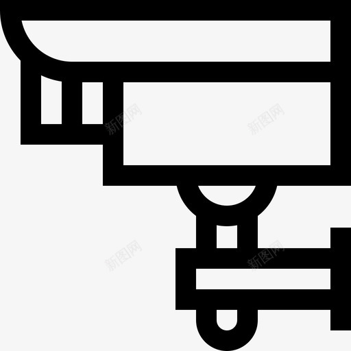 中央电视台86号安检线性图标svg_新图网 https://ixintu.com 86号安检 中央电视台 线性