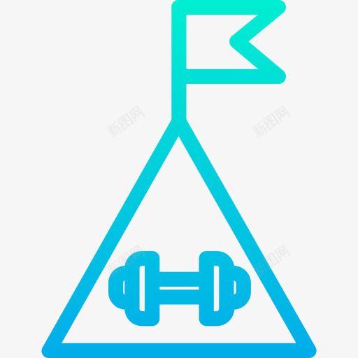 目标体能78梯度图标svg_新图网 https://ixintu.com 体能78 梯度 目标