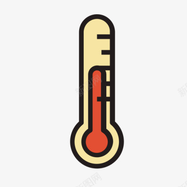 Thermometer 温度计图标