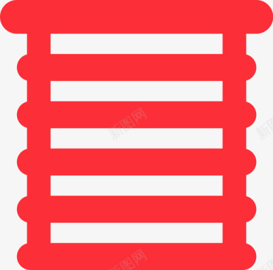 卷帘门-红图标
