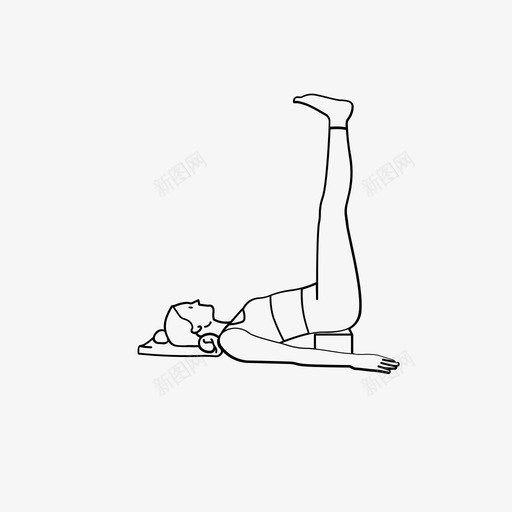阴瑜伽腿瑜伽块图标svg_新图网 https://ixintu.com 2019年 瑜伽 瑜伽块 瑜伽姿势 腿 阴瑜伽