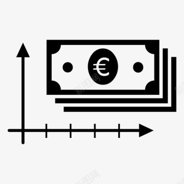 轴心国欧元货币资产负债表美元图标图标