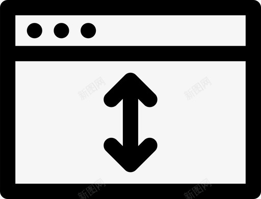 浏览器计算机尺寸图标svg_新图网 https://ixintu.com 尺寸 数字化 浏览器 计算机 高度