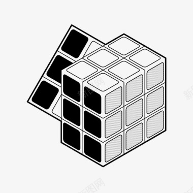 rubikscube大脑问题挑战图标图标