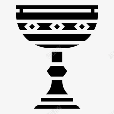 圣杯基督基督徒图标图标