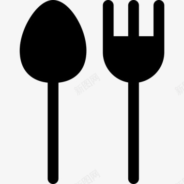 餐具厨房工具6填充图标图标
