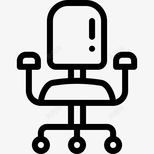 办公椅营销seo14直线型图标svg_新图网 https://ixintu.com 办公椅 直线型 营销seo14