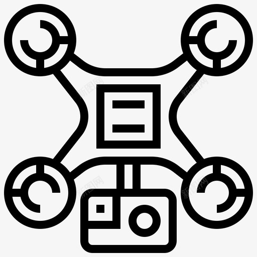 无人机天线照相机图标svg_新图网 https://ixintu.com 天线 无人机 照相机 电子设备 苍蝇 车辆