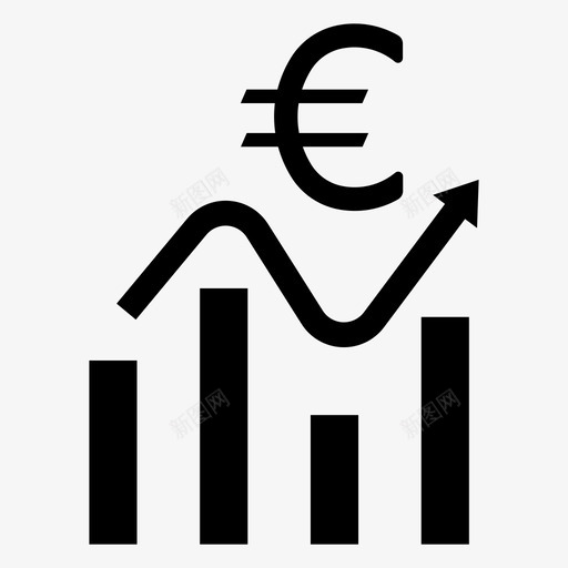欧元收益分析图表图标svg_新图网 https://ixintu.com 分析 图表 欧元收益 进度