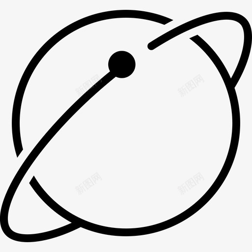 地球链路轴心移动图标svg_新图网 https://ixintu.com 地球链路 移动 行星 轴心