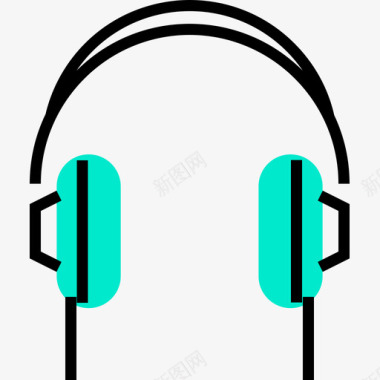 耳机adventure30单色图标图标