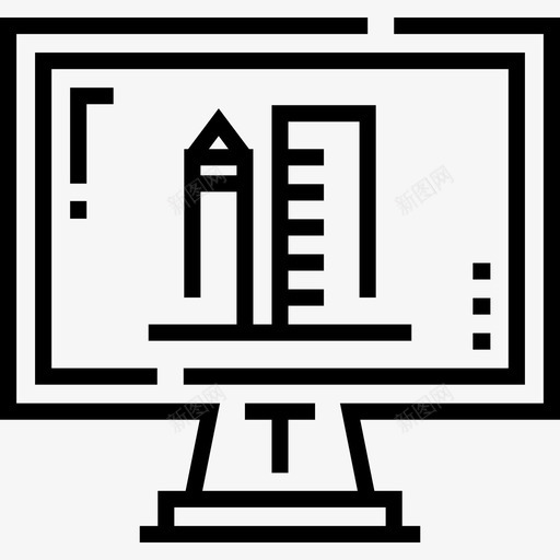 在线教育返校46直系图标svg_新图网 https://ixintu.com 在线教育 直系 返校46