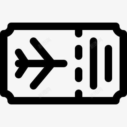飞机旅行app16直线图标svg_新图网 https://ixintu.com 旅行app16 直线 飞机