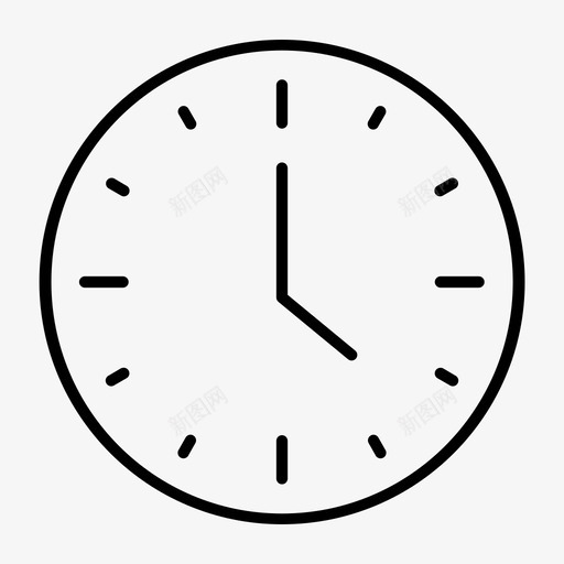 钟表钟表小工具时光机图标svg_新图网 https://ixintu.com 挂钟 时光机 杂项 钟表 钟表小工具