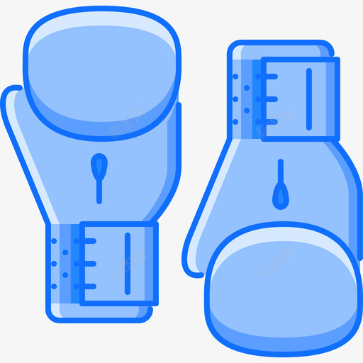 运动蓝拳图标svg_新图网 https://ixintu.com 蓝拳 运动