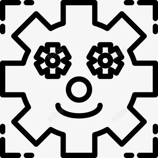 齿轮4档线性图标svg_新图网 https://ixintu.com 4档 线性 齿轮