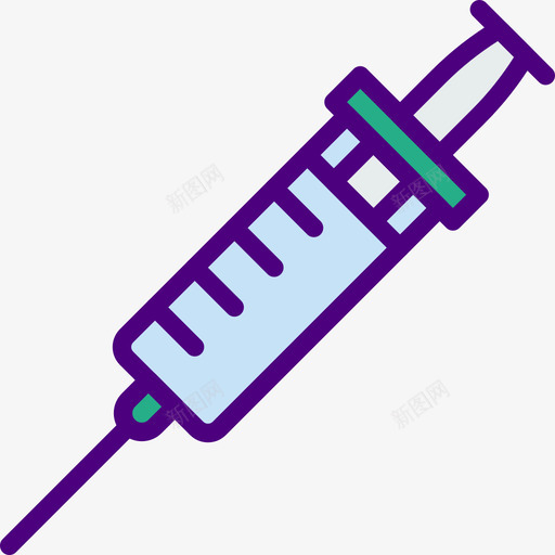 疫苗药物3线性颜色图标svg_新图网 https://ixintu.com 疫苗 线性颜色 药物3