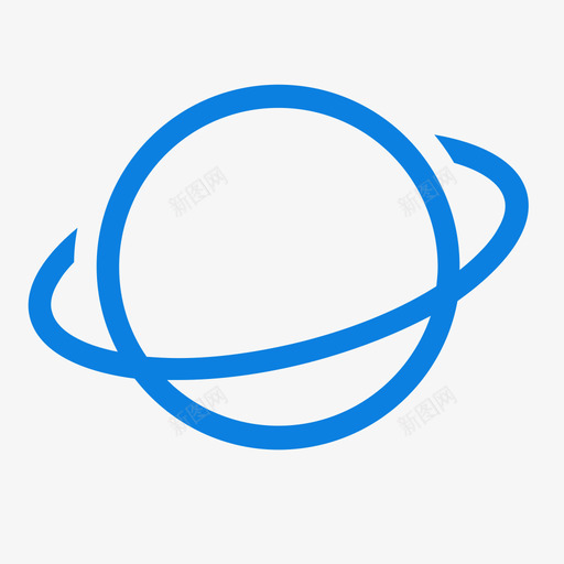 planet1svg_新图网 https://ixintu.com planet1 planet 线性 扁平 简约 单色