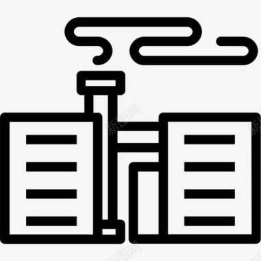 工厂工厂20直线图标图标