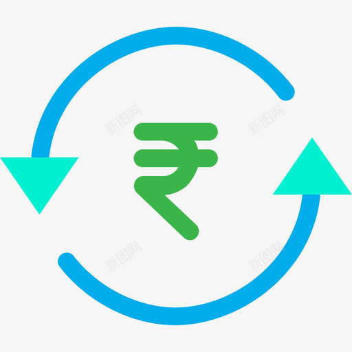 卢比银行和金融16持平图标svg_新图网 https://ixintu.com 卢比 持平 银行和金融16