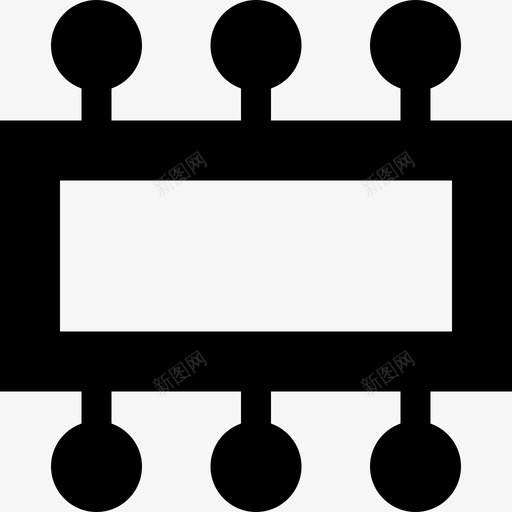 Cpu物联网39已填充图标svg_新图网 https://ixintu.com Cpu 已填充 物联网39