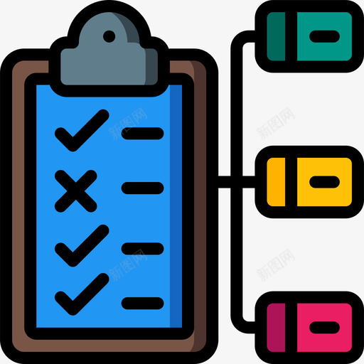 任务任务2线颜色图标svg_新图网 https://ixintu.com 任务 任务2 线颜色