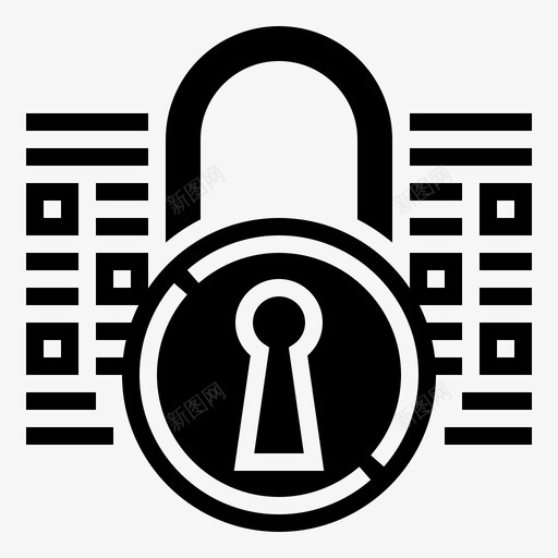 数据保护密钥安全图标svg_新图网 https://ixintu.com 安全 密钥 数据保护 黑客