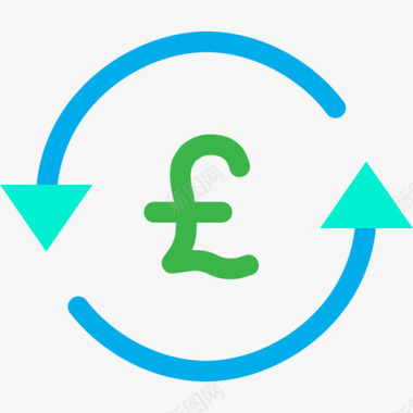 英镑银行和金融16持平图标图标
