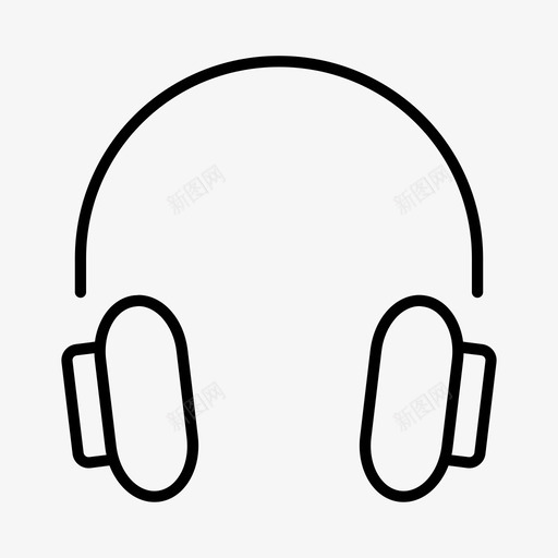 耳机麦克风音乐图标svg_新图网 https://ixintu.com 其他 服务 耳机 质量 音乐 麦克风