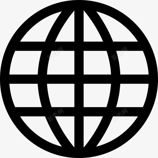 全球社交网络12线性图标svg_新图网 https://ixintu.com 全球 社交网络12 线性