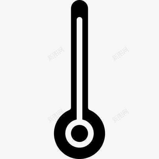 温度计天气180填充图标svg_新图网 https://ixintu.com 填充 天气180 温度计