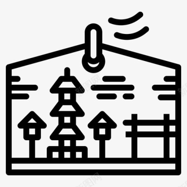 ema文化日语图标图标