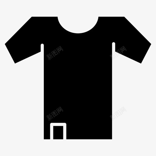 衬衫衣服马球衫图标svg_新图网 https://ixintu.com T恤纯色 衣服 衬衫 马球衫