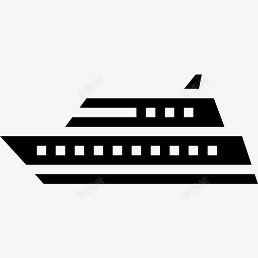 船运输93填充图标svg_新图网 https://ixintu.com 填充 船 运输93