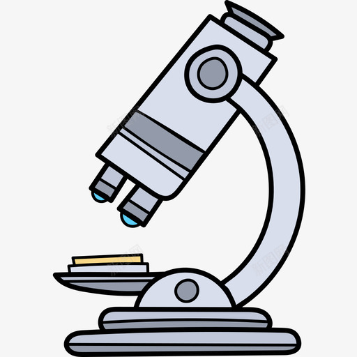 显微镜返校58彩色图标svg_新图网 https://ixintu.com 彩色 显微镜 返校58