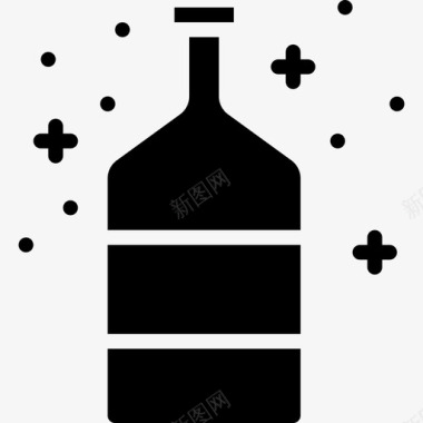 瓶子酒精2加满图标图标