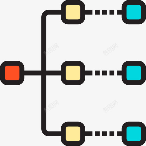 图表分析6线颜色图标svg_新图网 https://ixintu.com 分析6 图表 线颜色