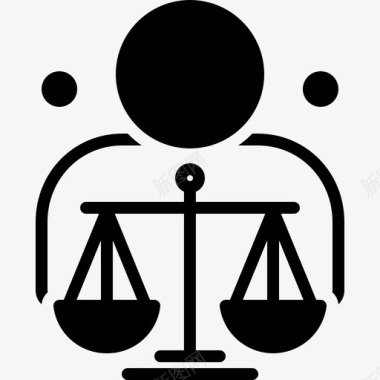 伦理判断正义图标图标
