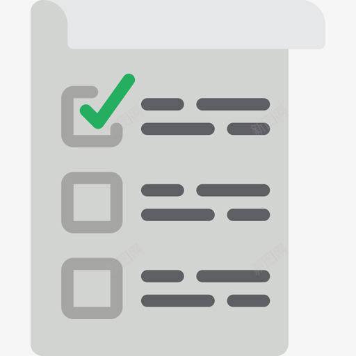 检查表项目管理12扁平图标svg_新图网 https://ixintu.com 扁平 检查表 项目管理12