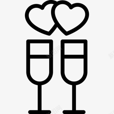 香槟爱情69直系图标图标