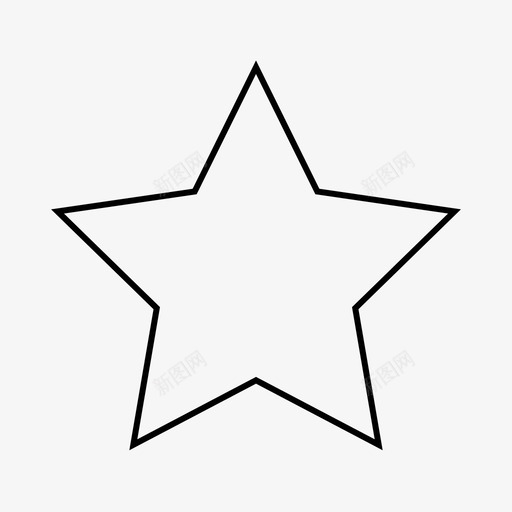 星星最爱闪亮图标svg_新图网 https://ixintu.com 几何形状 星星 最爱 闪亮 闪烁