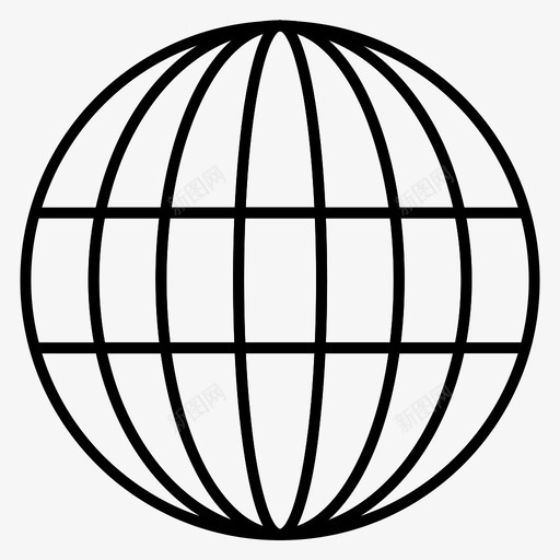 地球圆圈电子商务图标svg_新图网 https://ixintu.com 圆圈 圆形 地球 电子商务