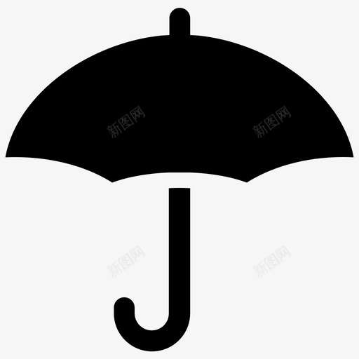 雨伞保险保护图标svg_新图网 https://ixintu.com 保护 保险 商务1 安全 防雨 雨伞