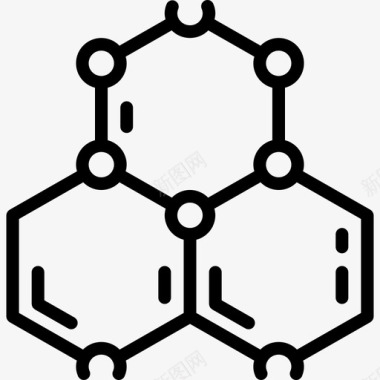 分子物理8线性图标图标