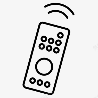 遥控器媒体遥控器电视遥控器图标图标