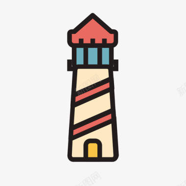 Lighthouse 灯塔图标