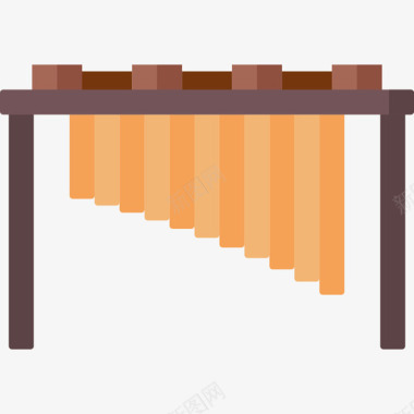 木琴乐器12平调图标图标