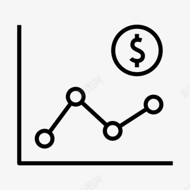 图表财务增长图标图标