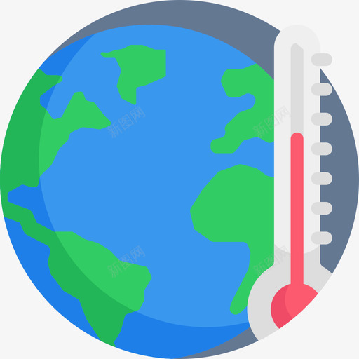 全球变暖地球日4平缓图标svg_新图网 https://ixintu.com 全球变暖 地球日4 平缓