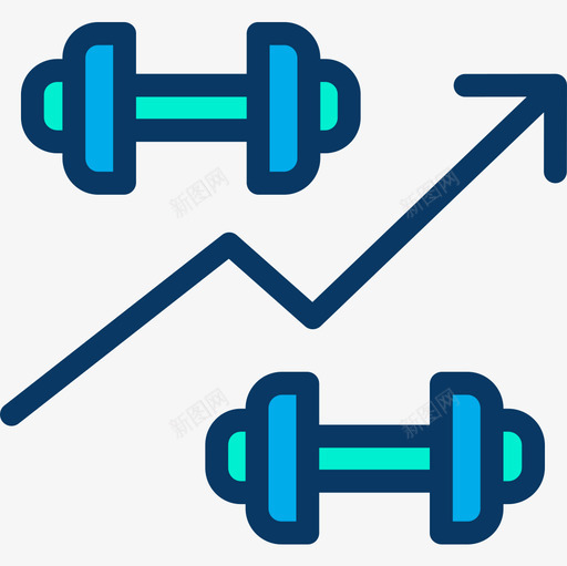 分析健身77线性颜色图标svg_新图网 https://ixintu.com 健身77 分析 线性颜色